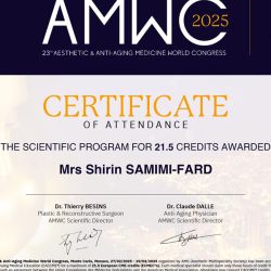 Zertifikat Shirin Samimi-Fard